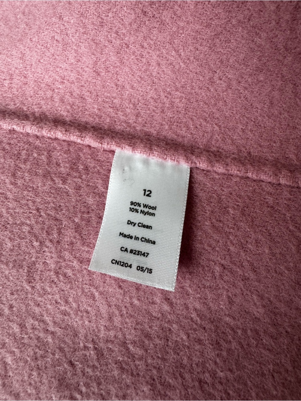 Talbots Pink Wool Blend Jacket | Women’s Small | Quiet Luxury | Old Money Chic - Picture 5 of 7
